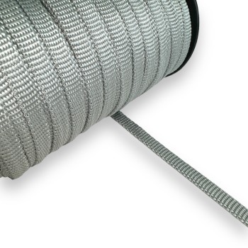 Ιμάντας Συνθετικός Ημίσκληρος Γκρι 10 mm Πάχος 1,7 mm